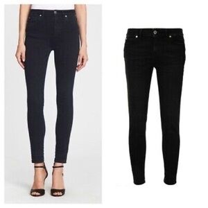 IRO Jeans fitted dark blue size 28 medium rise